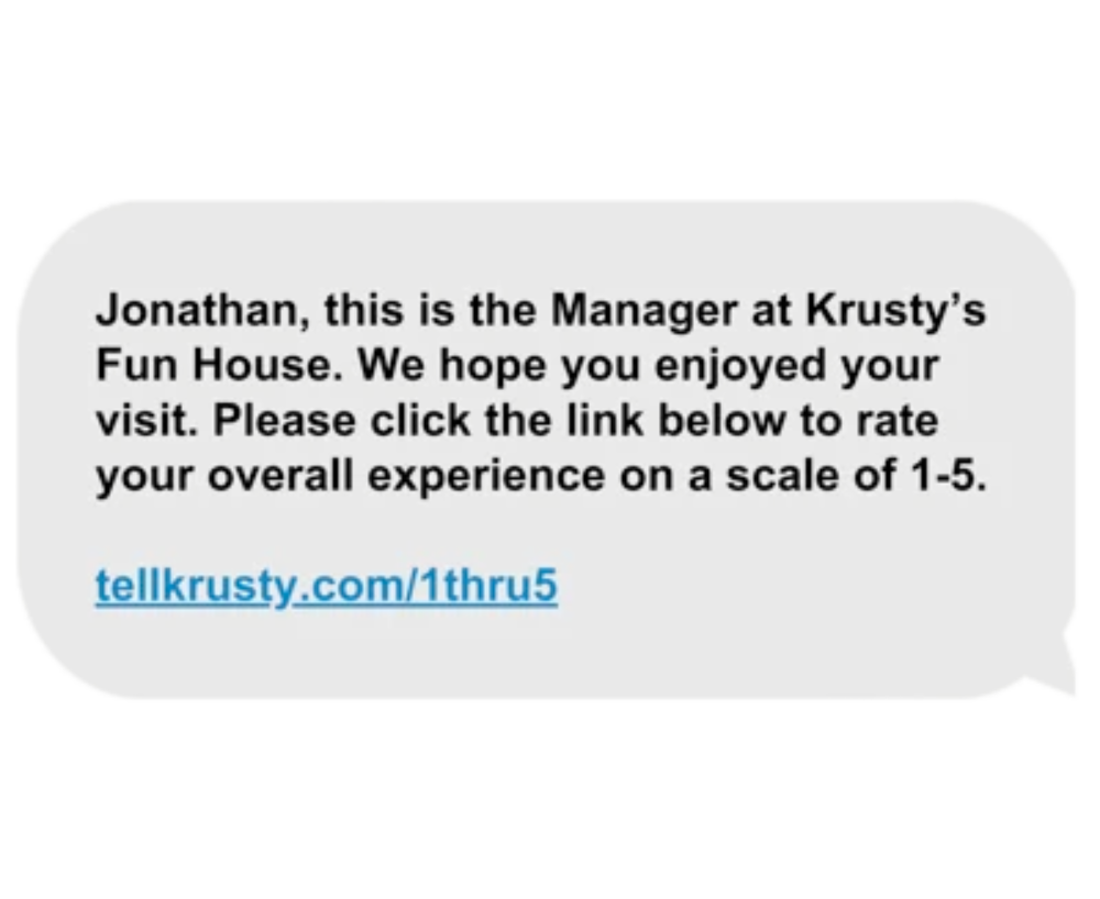 text message